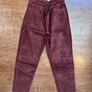 Levi's High-Waisted Corduroy Mom Jeans